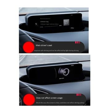 Auto Centra Konsoles Navigācijas Ekrāns Saulessargs Segtu Piederumi Mazda CX30 CX-30 2019 2020 2021