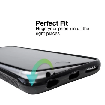 Iretmis 5 5S SE 6 6S TPU Silikona Gumijas telefonu gadījumā segtu iPhone 7 8 plus X Xs 11 Pro Max XR Zilā Tauriņiem