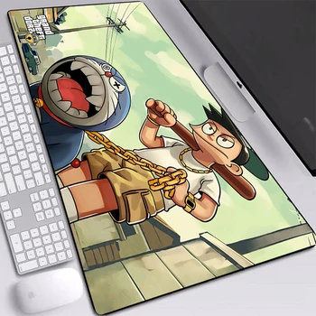 Karstā Anime Karikatūra Raksturs, Peles paliktņa ar dabīgajiem Mīksts pretslīdes Gumijas Paklāji, Liela Izmēra XL Spēle Spēlētājs Datoru, Spēlēt Mat
