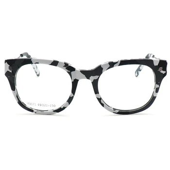 47498 Luksusa Laukumā Brilles Rāmis Retro Vīrieši Sievietes Optisko Modes Datoru Brilles