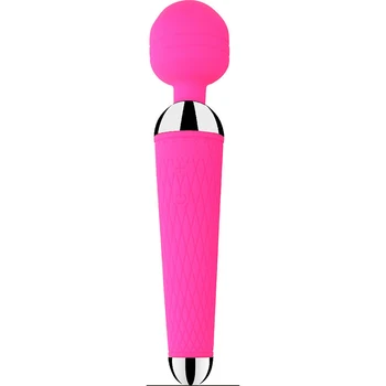 Muti-speed Magic USB Uzlādes Zizli AV Vibrators Seksa Rotaļlietas Sievietei Klitora Stimulators G Spot vibrējošo Dildo Pieaugušajiem Spēle