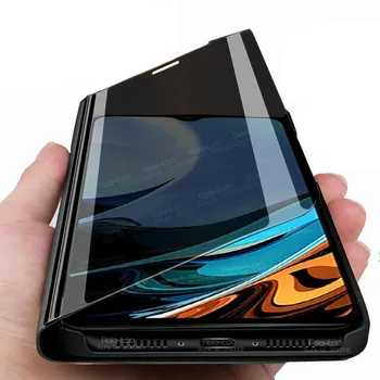 Par Redmi 9T somiņa Spogulis, Pārsegs Magnētisko Vāciņu, Lai Xiaomi Redmi, Ņemiet vērā, 9T 9 T Nav T9 Xiomi Redme Note9t 5G Stāvēt Coque