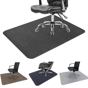 PVC pašlīmējošas neslīdoša krēsla paklājiņš biroja vienkrāsainu tirdzniecības grīdas paklājs ūdensizturīgs un nodiluma izturīgs pret mājas grīdas paklājs