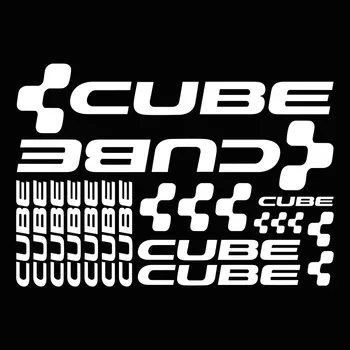 Creative Auto Uzlīmju Komplekts Cube Adesivi Bici Uzlīmes Velosipēds Mtb Bdc Bicicletta Vinila Decal Ūdensizturīgs Piederumi