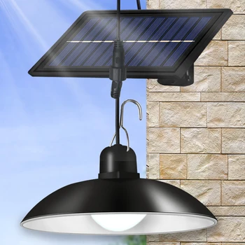LED Saules Piekariņu Gaismas Āra Iekštelpu Saules Enerģijas Lampa Ar Līniju Spuldzes Nojume Apgaismojums Dārza Mājas Pagalmā Lustras Rotājumi