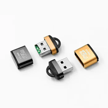 Mini USB 2.0 Type C Karšu Lasītājs, USB-C TF Mikro SD OTG Adaptera Tipa-C Atmiņas Karšu Lasītājs Samsung Macbook Klēpjdatoru Huawei