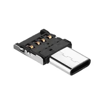 JAUNU Pārnēsājamo Mini Type-C USB Pārveidotājs OTG Adapteri U Diska Lasītājs Adapteri PC Klēpjdatoru, Mobilo Telefonu Aksesuāri