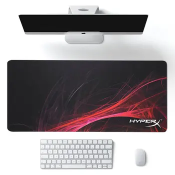 HyperX logo Peles paliktņa 900x400 Fury Profesionālā E-sports, spēlētāji ātrums mini pc Spēļu Gumijas tastatūras peles paliktņa klēpjdatoru galda paklājiņš