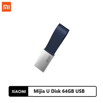 Xiaomi Mijia U Diska 64GB USB 3.0 ātrgaitas Pārraides Metāla korpuss Kompakts Izmērs Noderīgu Siksniņa Dizains