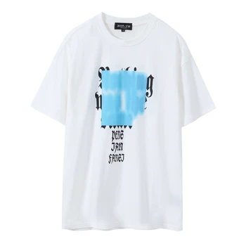 UNCLEDONJM Jaunas ielidošanas 2021 Raksturs drukāt lielgabarīta t krekls Hip Hop Streetwear T Harajuku Vasaras Kokvilnas Topi, t-veida, BV-9863