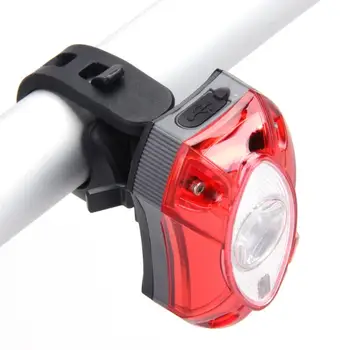 USB Lādējamu Aizmugures Velosipēdu Gaismas Lampa Taillight Raypal Lietus Ūdensizturīgs Spilgti LED Drošības Velosipēdu Gaismas Velosipēdu Piederumi