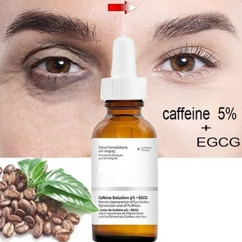 Kofeīns Šķīdums 5%+EGCG 5% Niacinamide 10% + Cinka 1% Alfa Arbutin 2%+HA Parasto Izbalināt Tumšo Loku Atdzīvoties Plankumi Whitting Komplekts