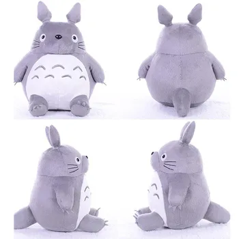 Disney Totoro Plīša Japāņu Anime Miyazaki Hayao Gudrs Totoro Pildījumu Plīša Rotaļlietas, Lelles Ziemassvētku Dāvanu Bērniem, Bērnu