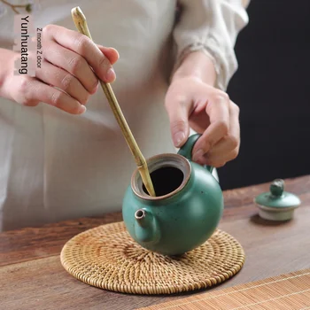 Roku Darbs Rotangpalmas Tējas Ceremonija Seši Kungi Tējas Skava Tējas Karoti Tējas Adatu Tējas Karoti Bambusa Tējas Komplekts Tējas Ceremonija Tējas Komplekts Siteel