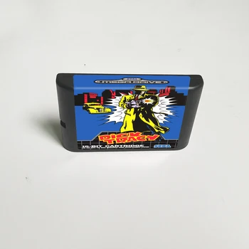 Dick Tracy - 16 Bitu MD Spēles Karti Sega Megadrive Genesis Video Spēļu Konsole Kārtridžs