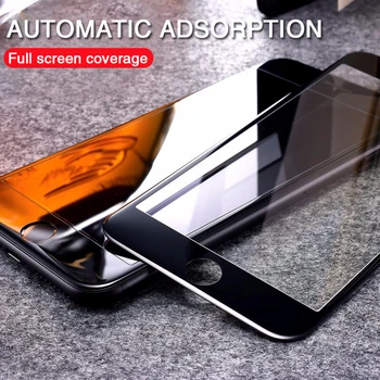 30D Aizsardzības stiklu iPhone 6s 6 7 8 Plus Izliektas iPhone Xr-X Xs Max Ekrāna Aizsargs, Stikla, uz iPhone 11 Pro Max Stikla