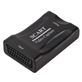 USB2.0 SCART Capture Card Game Video Live Recording Collector