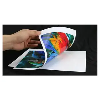 50gab Foto Papīrs Double-side 120G Pārklājumu A4 Spīdīgo Attēlu printeru Papīrs, Biroja Photo Shop Mājas Printeri