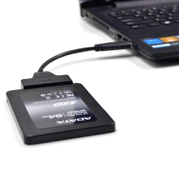USB 3.0 SATA Adaptera Kabelis 2,5 collu SSD/HDD Diskus - SATA USB 3.0 Ārējais Pārveidotājs un Kabelis,USB 3.0 - SATA III conv