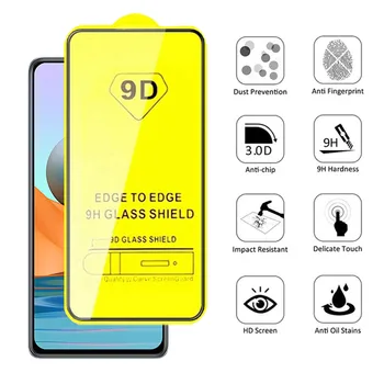 9D Ekrāna Protecror Par Xiaomi Redmi Note10 Pro Stikla Bezalkoholisko Kamera Aizsardzības Redmi, Ņemiet vērā, 10PRO, Ņemiet vērā, 10 Pro Tālrunis Aizsardzības Stiklu