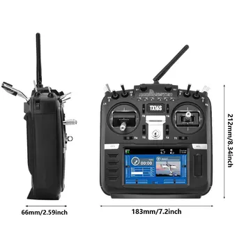 RadioMaster TX16S Radio Raidītājs TBS V2 Hall Sensors Kardāni 2.4 G 16CH OpenTX Multi-protokolu RF Sistēmas CC2500 Par RC Dūkoņa