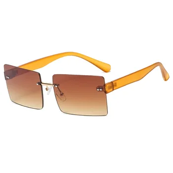 JASPEER ir 2021. Jaunu Taisnstūra formas Saulesbrilles Vīriešiem Slīpums Toņos Nelielu Kvadrātveida Saules Brilles Sievietēm Vintage Briļļu Zils Melns UV400