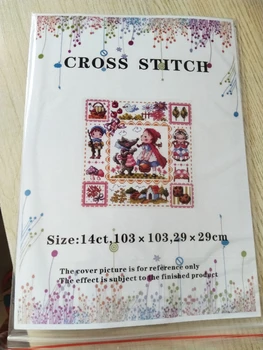 GG Peles iemiesojums, Skaitot Cross Stitch Komplekts Cross stitch RS kokvilnas ar cross stitch SODA Violeta zāle sprite