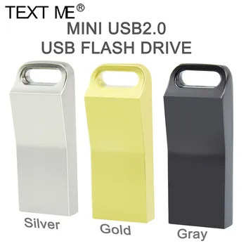 TEKSTA MAN flashion metāla USB2.0 4GB 8GB 16GB flash disks Pendrive 32GB 64GB atmiņas karti memory stick Flash Mini metāla USB pendrive