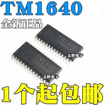 5gab/daudz pavisam jaunu Oriģinālu TM1640 plāksteris SOP28 LED vadītāja chip