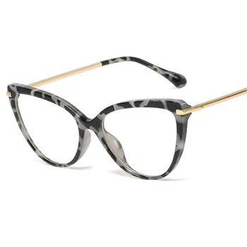 45963 Oculos Feminino Tr90 Anti Zilā Gaisma Kaķu Acs Brillēm, Rāmis Vīriešu, Sieviešu Optisko Modes Datoru Brilles