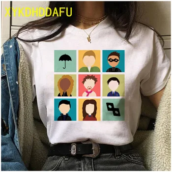 Jumta Akadēmija Harajuku T Krekls Sievietēm Ulzzang 90s Karikatūra Tshirt Apģērbu Kawaii Top Tee T-krekls Grafiskais Smieklīgi Sieviete
