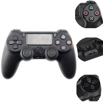 Par PS4 Bezvadu Bluetooth Kontrolieris Kursorsviru Par Playstation 4 Detroit Vibrācijas Gamepad Par PS4 Spēļu Konsole