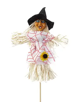 15.75*4.33 Rudenī Gudrs Ražas Scarecrow Gudrs Halloween Ķirbju Dekors