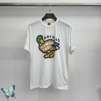Sausā Alls Cilvēka Izgatavots T Krekls Pīļu Top Teed Humanmade T-krekls ar Birkas un Etiķetes