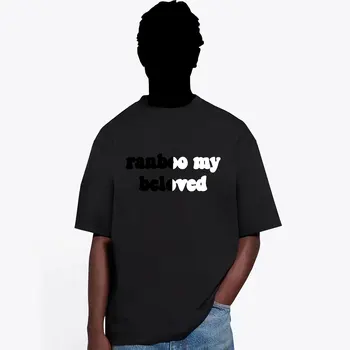 Karstā Pārdot Homme Lielgabarīta ES Lielums Tshirt Quackity Mans Mīļais T Krekls Vasaras Zaudēt Īsām Piedurknēm Vīriešu un Sieviešu Modes Hip Hop T-krekls