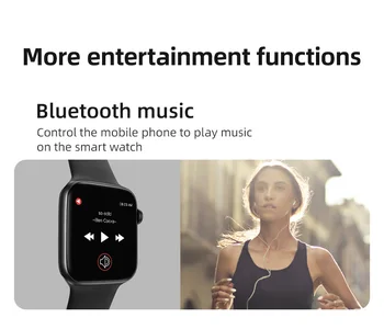 T500 Plus Smart Skatīties Series 5 Bluetooth Zvanu Sirdsdarbības Ātrums, Asinsspiediens, Fitnesa Tracker Vīrieši Sievietes Smartwatch