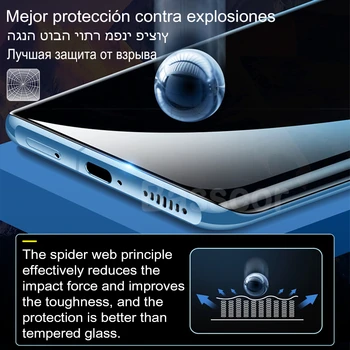 9999D Screen Protector For Samsung Galaxy S20 Fe, Ņemiet vērā, 20 S21 Ultra 10 S10 Plus A51 A52 Hidrogelu A50 A71 A72 M51 M31 Pilna apdrošināšana