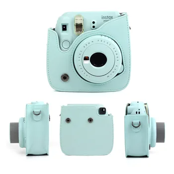 Fujifilm Instax Mini 11 9 8 Kameras Soma, PU Ādas Tūlītēju Kameras Pleca Siksna, Soma Protector uz Lietu