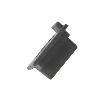 6pcs Melns Silikona Putekļu Sveces Komplekts USB HDM Interfeiss Anti-putekļu Vāciņa, vai tas nepievelk putekļus Spraudnis PS5 Spēļu Konsoles Piederumi