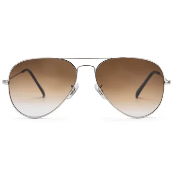Klasiskās 3025. lpp izmēģinājuma saulesbrilles par sievietēm, vīriešiem, kristāla stikls, spogulis, objektīvs, brūns slīpums oculos de sol UV400 aizsardzība