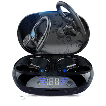 KNUPATH VV2 Bezvadu Austiņas Sporta Earbuds Skāriena Vadība LED Displejs, Mūzikas Austiņas, Iphone, Huawei Auriculares Bluetooth