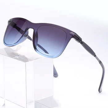 Candy Krāsu PC Rāmis Unisex Saulesbrilles Par Sievietēm, Meitenēm, Taisnstūri Slīpums Saules Brilles Bullet Rāmis
