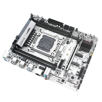 JGINYUE X99 Mātesplati LGA 2011-3 combo Ar 16GB 2*8G DDR4 Darbvirsmas RAM Xeon E5 2630 V3 procesors Server Mainboard X99M-PLUS D4