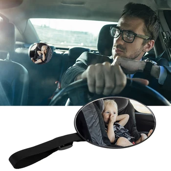Bērniem Saskaras Aizmugures Ward Zīdaiņu Aprūpi, Bērnu Auto Bērniem Izliekta Spoguļa Bērnu Drošības Monitors Auto Piederumi Aizmugurējais Sēdeklis Atpakaļskata