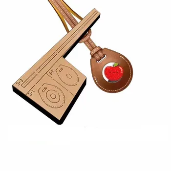 Japānas Tērauda Asmens Koka Noteikumu Metāla Die Ādas Aizsardzības Gadījumā Airtag Segtu Keychain, atrašanās vietas Noteicējs Gadījumā Par Apple airtags